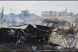 TPHCM: Điều tra nguyên nhân vụ cháy tại phường Tân Thới Hiệp