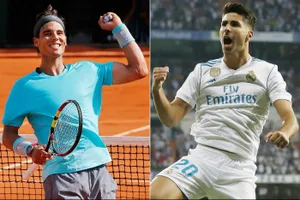 Rafael Nadal là người góp công rất lớn giúp Asensio gia nhập Real Madrid. Ảnh: The Sun