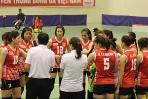 Thầy trò đội nữ Kinh Bắc đã giành vé thăng hạng ở mùa giải 2019.