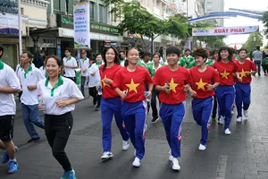 Ngày chạy Olympic năm 2019 tại TPHCM được tổ chức vào sáng 24-3.