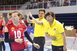 HLV Lê Thị Hiền và Kinhphar Quảng Ninh đặt mục tiêu trụ hạng mùa này.