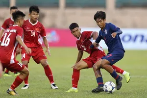 U19 Việt Nam và Thái Lan chia điểm với tỷ số 0-0. Ảnh: DŨNG PHƯƠNG