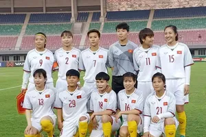 Đội tuyển nữ Việt Nam. Ảnh: Đoàn Nhật