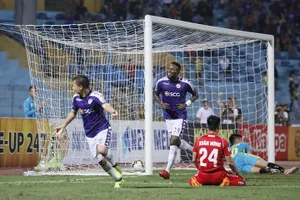 Hà Nội đã có chiến thắng dễ dàng trước Hải Phòng. Ảnh: MINH HOÀNG