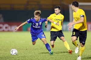 Bình Dương đến gần với trận chung kết khu vực Đông Nam Á. Ảnh: DŨNG PHƯƠNG