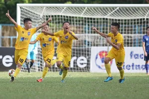 Thanh Hóa gây bất ngờ qua chiến thắng trước PVF. Ảnh: Anh Khoa