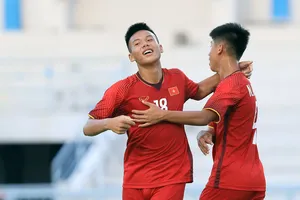U15 Việt Nam có chiến thắng thứ 3 liên tiếp. Ảnh: Đoàn Nhật
