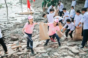 Chương trình thu dọn rác tại Vũng Tàu