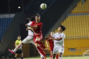 Việt Nam tiếp tục khẳng định sức mạnh trước Myanmar. Ảnh: Đoàn Nhật