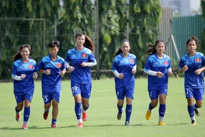 Đội U15 Việt Nam sẵn sàng nhập cuộc. Ảnh: Đoàn Nhật
