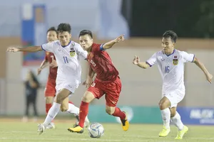 Đội trưởng Quang Hải và U22 Việt Nam tự tin vượt qua mọi rào cản để hướng đến ngôi cao. Ảnh: DŨNG PHƯƠNG