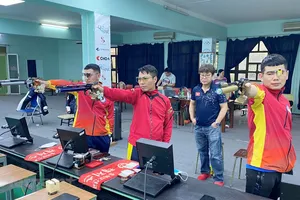 Các tuyển thủ nội dung súng ngắn nam sẽ tranh vé Olympic ở đấu trường World Cup.
