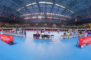 Nhà thi đấu hiện đại của Quảng Ninh sẽ đăng cai vòng 1 Giải bóng chuyền VĐQG 2021.