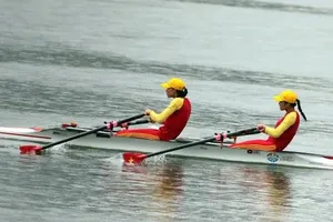 Các VĐV rowing tham dự vòng loại Olympic 2020.