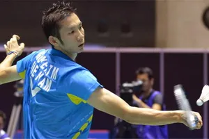 Tay vợt Nguyễn Tiến Minh đã chính thức giành vé dự Olympic. Ảnh: DŨNG PHƯƠNG