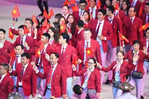 Đoàn thể thao Việt Nam dự SEA Games 30-2019. Ảnh: DŨNG PHƯƠNG