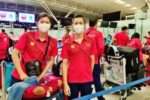 Các tuyển thủ Việt Nam hoàn thành thời gian cách ly và sẽ trở về địa phương tiếp tục tập luyện.