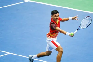 Tay vợt Lý Hoàng Nam.