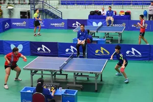 Các tay vợt bóng bàn Việt Nam sẽ thi đấu trở lại vào cuối tháng 11.