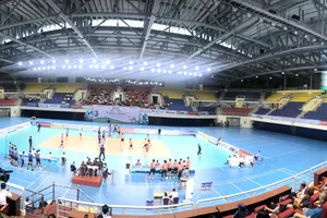 Nhà thi đấu hiện đại của Quảng Ninh sẽ là một trong những địa điểm tổ chức Đại hội TDTT Toàn quốc 2022. Ảnh: NHẬT ANH