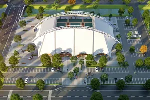 Cụm sân Hanaka tại Bắc Ninh sẽ đăng cai giải quần vợt toàn quốc 2021.