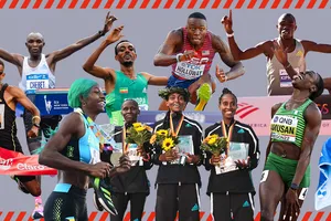 Các nhà vô địch marathon cùng giày adidas adizero trong năm 2022.