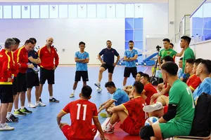 Thầy trò đội tuyển futsal Việt Nam hội quân vào sáng 9-1
