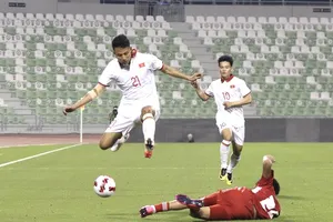 U23 Việt Nam có nhiều cố gắng ở trận gặp U23 UAE