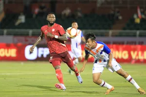 Dù có cả cầu thủ nhập tịch Hoàng Vũ Samson nhưng CLB TPHCM cũng không thể vượt qua BRVT ở vòng 1 Cúp QG 2023