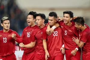 Đội tuyển Việt Nam lên hạng 95 thế giới và 16 châu Á