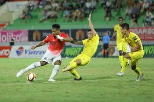 Rafaelson, tác giả bàn gỡ hòa cho Bình Định. 