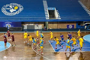 Đội tuyển futsal Việt Nam sẵn sàng cho trận đấu với đội tuyển Paraguay