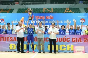 Thái Sơn Nam TPHCM giành chiến thắng thuyết phục tại giải futsal nữ VĐQG 2023