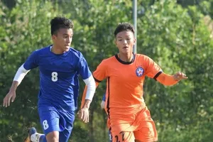 Cầu thủ Võ Minh Hiếu (số 8)