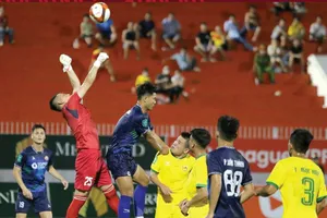 Đội chủ nhà Bình Định có chiến thắng nhọc nhằn trước Quảng Nam