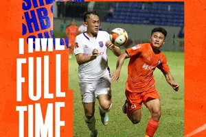 Đà Nẵng và Bình Dương chia điểm với tỷ số hòa 0-0