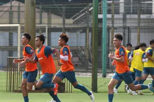 U23 Việt Nam trên sân tập ngày 31-7