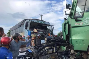 Hiện trường vụ tai nạn