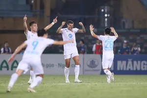 Nam Định đang sở hữu hàng công mạnh nhất V-League 2023-2024