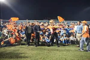 Đà Nẵng chính thức trở lại V-League sau một mùa đá ở Giải hạng Nhất quốc gia 2023-2024. ẢNH: PHI HẢI