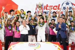 Thái Sơn Bắc đăng quang thuyết phục tại Cúp Futsal quốc gia 2024. ẢNH: ANH TRẦN 