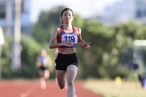 Nguyễn Thị Oanh tiếp tục là gương mặt chủ lực của điền kinh Việt Nam tại SEA Games 33. Ảnh: ĐỨC ĐỒNG