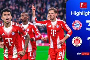 Bayern Munich vs St Pauli 3-1: Andreas Hountondji sớm mở bàn, Raphael Guerreiro gỡ hòa, Diaz, Jackson chốt hạ chiến thắng 6 phút bù giờ