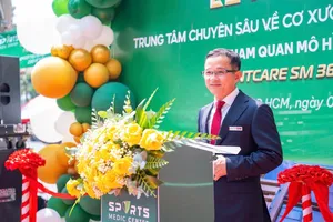 BS-CK2 Trương Công Dũng phát biểu tại lễ ra mắt.
