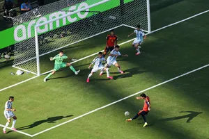 Bàn thắng của Ferran Torres trong hiệp phụ đã đưa Tây Ban Nha lên ngôi vô địch World Cup 2026. Ảnh: THX