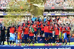 Tây Ban Nha lên ngôi vô địch World Cup 2026. Ảnh: THX
