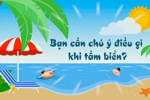 Bạn cần chú ý điều gì khi tắm biển?