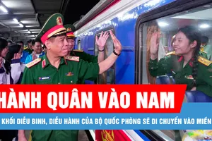 Podcast bản tin trưa 4-4: Các khối diễu binh, diễu hành của Bộ Quốc phòng bắt đầu hành quân vào Nam