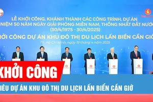 Podcast bản tin trưa 19-4: Khởi công siêu dự án Khu đô thị du lịch lấn biển Cần Giờ