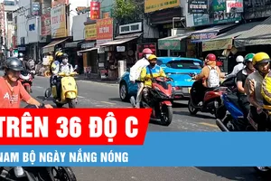 Nam bộ ngày nắng, chiều tối và đêm có mưa